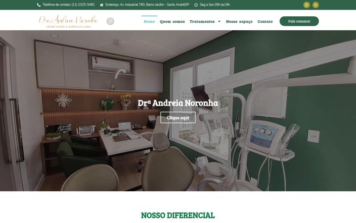 Screenshot of anodontosp.com.br