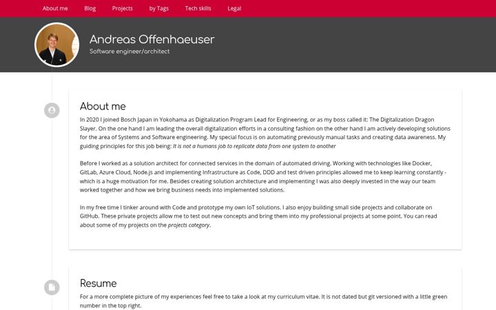 Screenshot of anoff.io