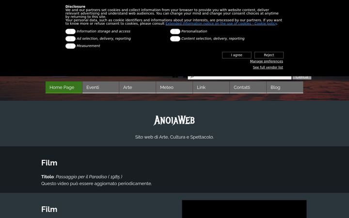 Screenshot of anoiaweb.it