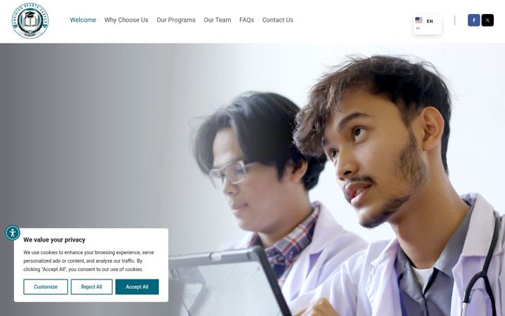 Screenshot of anointedhearts.org