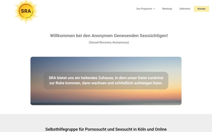 Capture d'écran de anonyme-genesende-sexsuechtige.de