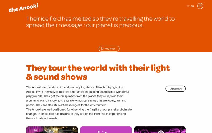 Screenshot of anooki.com