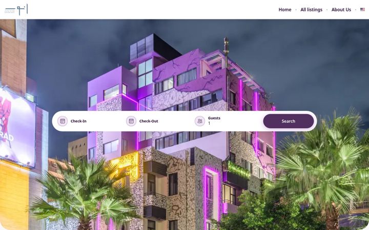 Skjermbilde av anoorbeirut.com