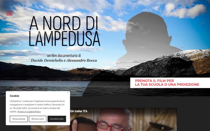 Screenshot of anorddilampedusa.it