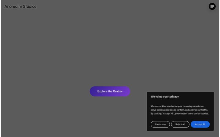 Screenshot of anorealm.com
