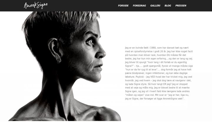 Screenshot of anoreksigne.dk