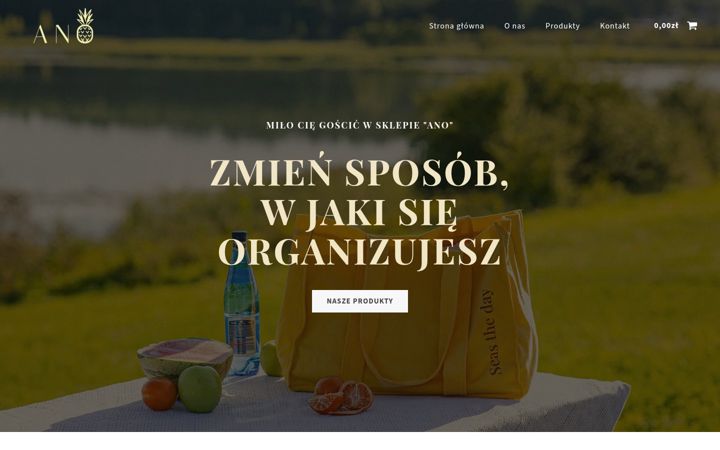 Zrzut ekranu anosklep.pl