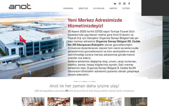 Zrzut ekranu anot.com.tr