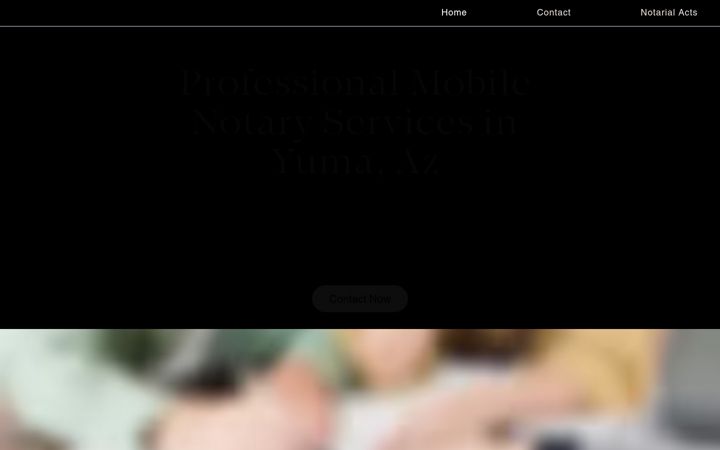 Screenshot of anotaryservice.net