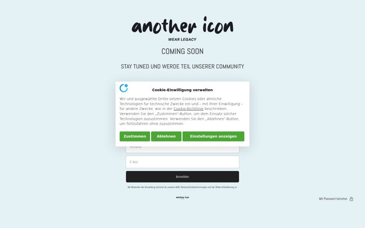 Screenshot of anothericon.com