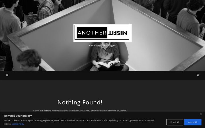 Screenshot di anothermisfit.co.in