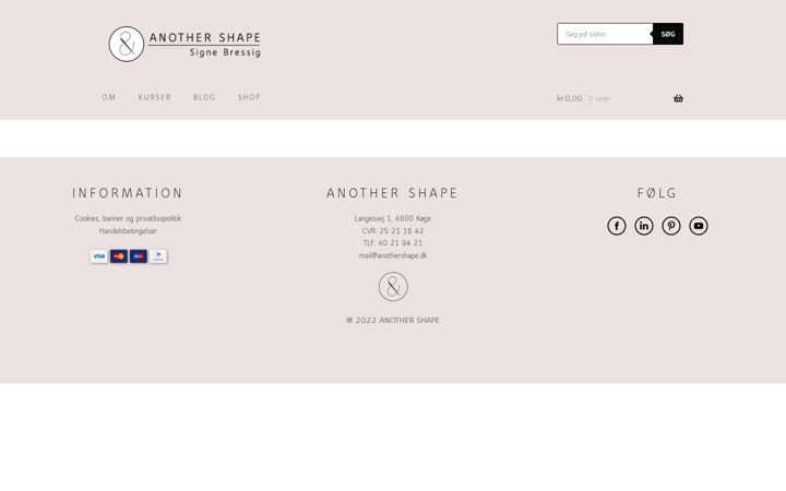 Screenshot of anothershape.dk