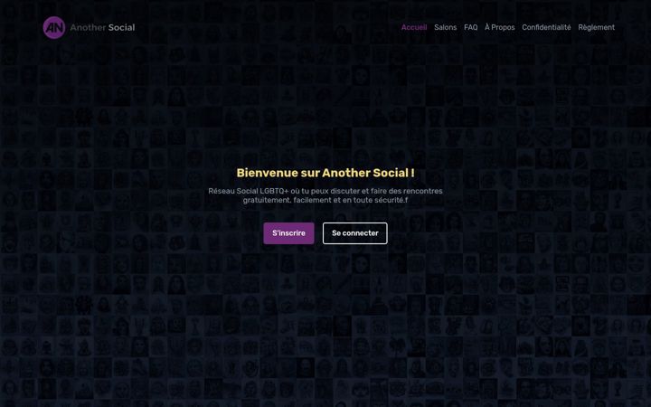 Screenshot ta' anothersocial.fr