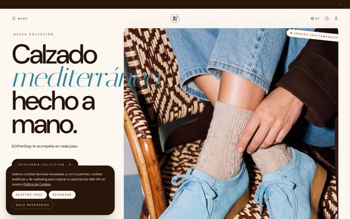 Screenshot of anotherstepshoes.com