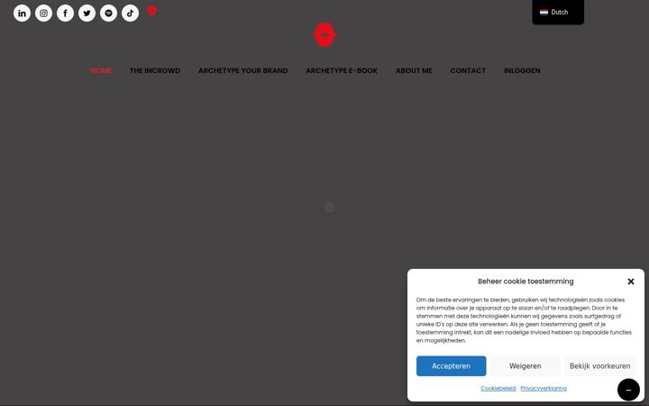 Screenshot of anoukkral.com