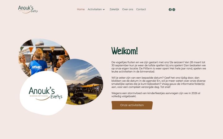 Ekrānuzņēmums no anouksevents.nl