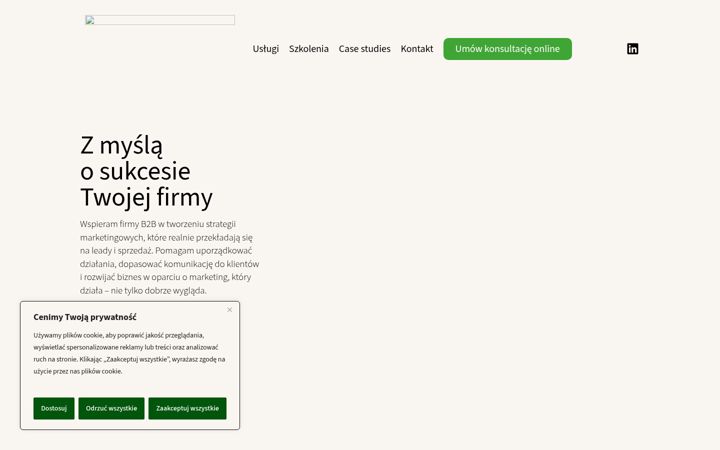 Screenshot of anovamarketing.pl
