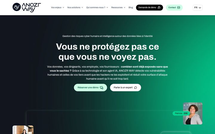 Screenshot of anozrway.com