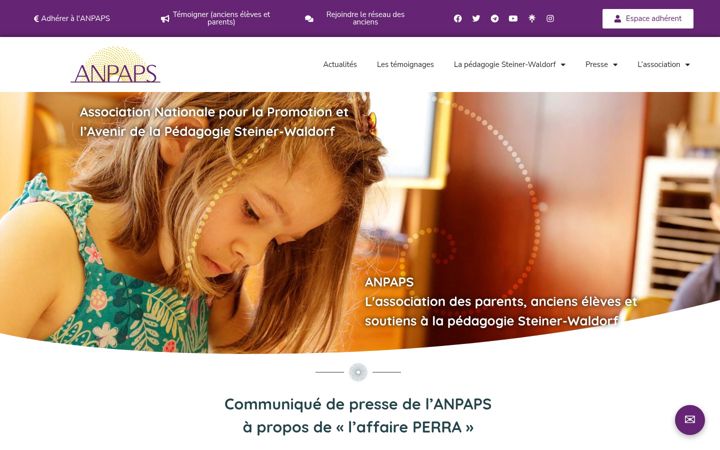 Screenshot of anpaps.org