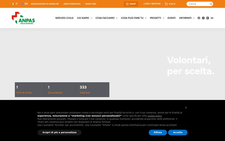 Screenshot of anpasemiliaromagna.org