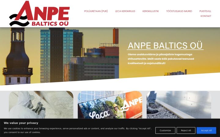 Screenshot of anpebaltics.com