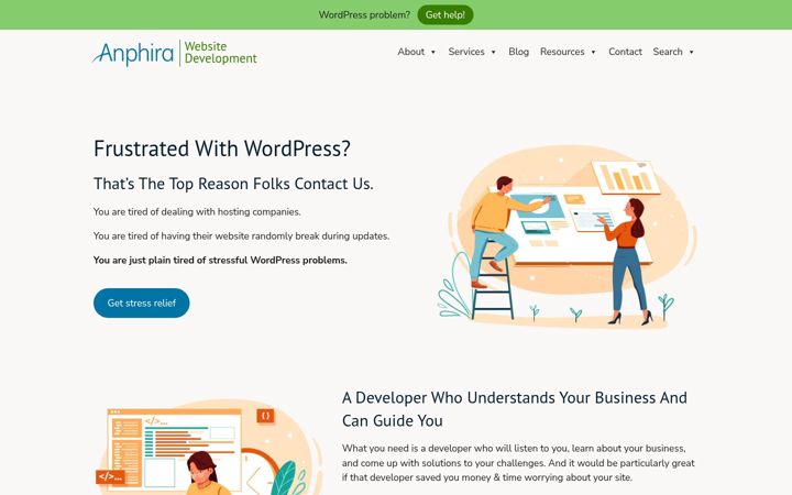 Screenshot of anphira.com