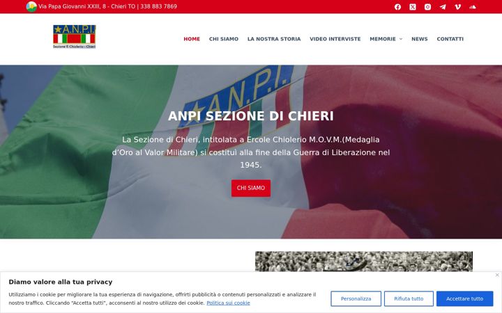 Screenshot di anpichieri.it