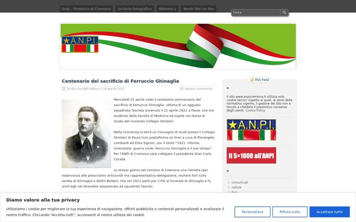 Screenshot di anpicremona.it