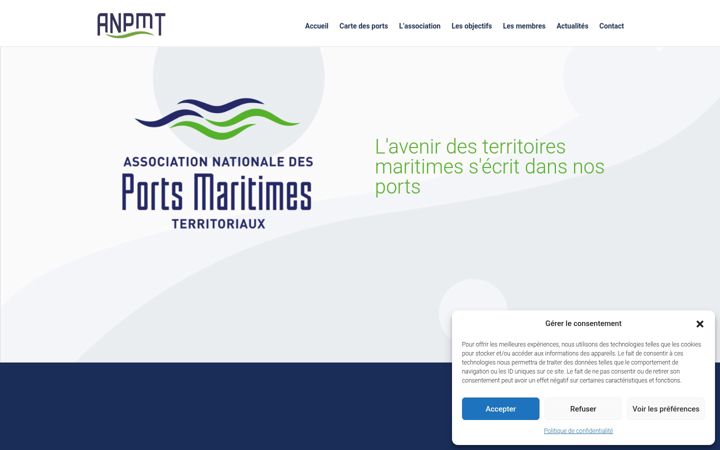 Screenshot of anpmt.fr