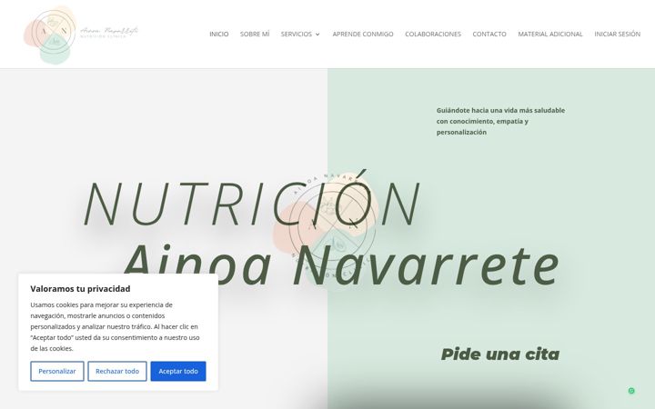 Snímek obrazovky anpnutricion.es