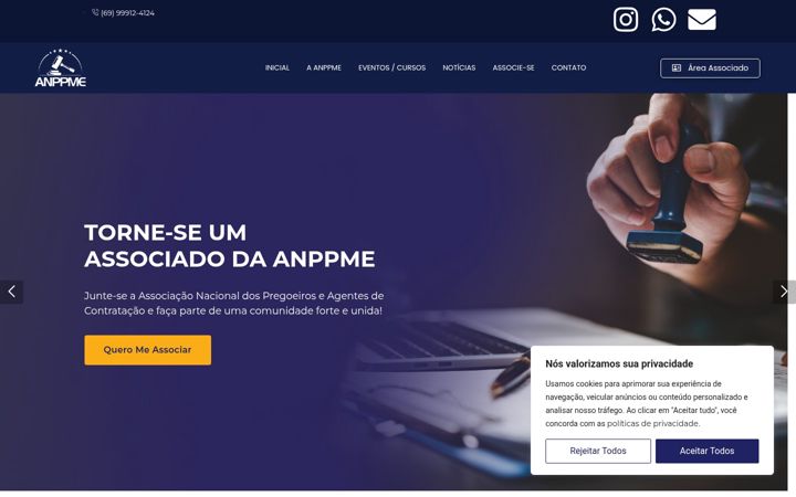 Screenshot ta' anppme.org.br