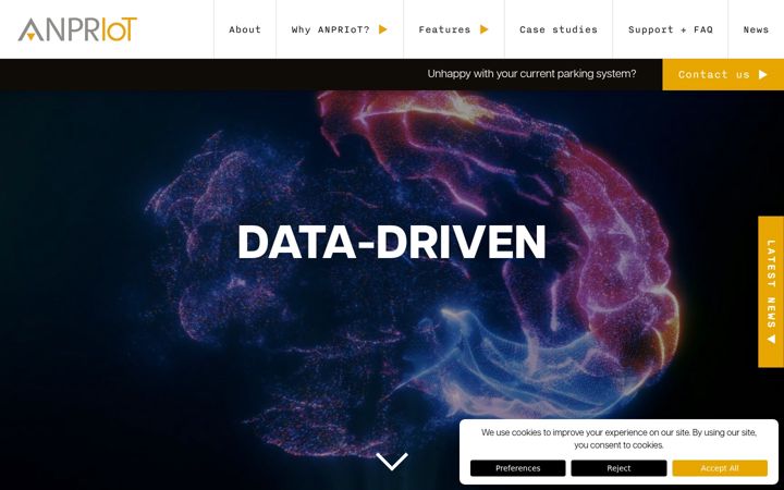 Screenshot of anpriot.com