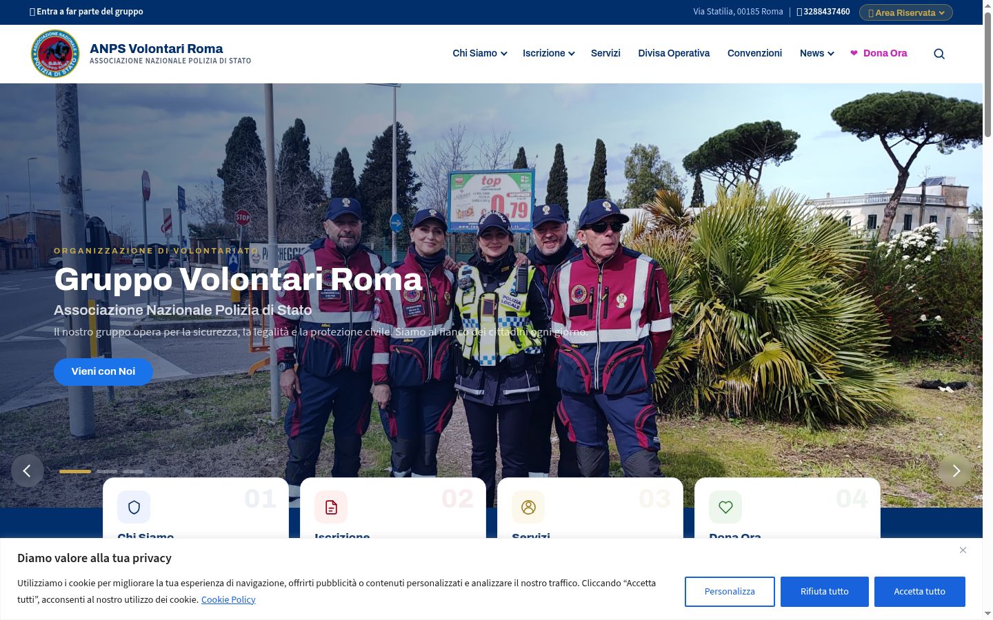 Zrzut ekranu banera zgody wyświetlanego przed jakąkolwiek interakcją