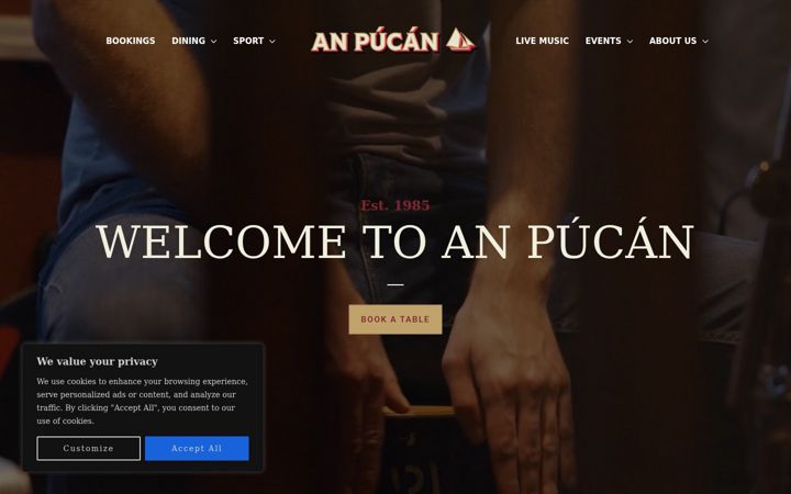 Ekrano kopija anpucan.ie