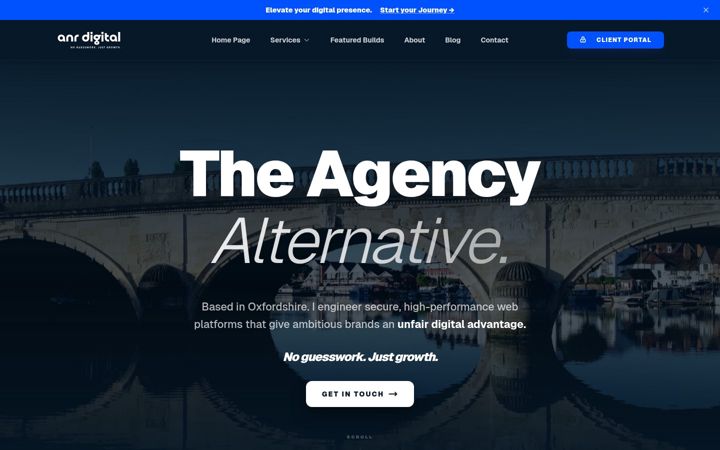 Screenshot of anrdigital.co.uk