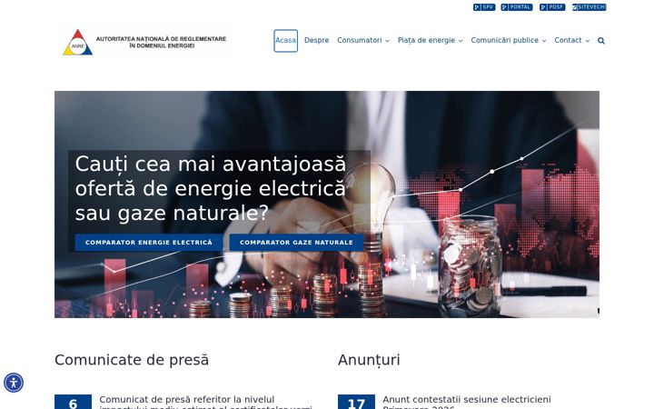Zrzut ekranu anre.ro
