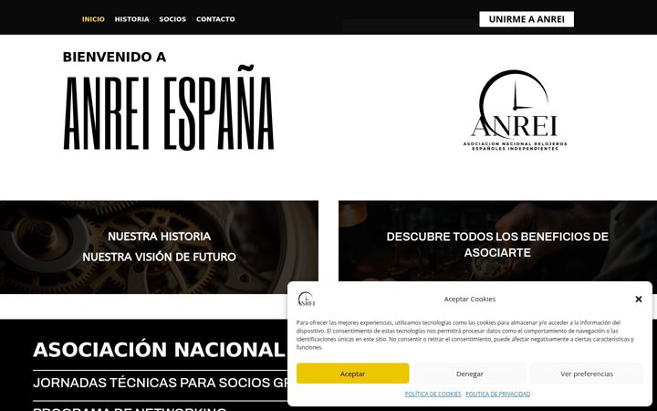 Screenshot of anrei.es