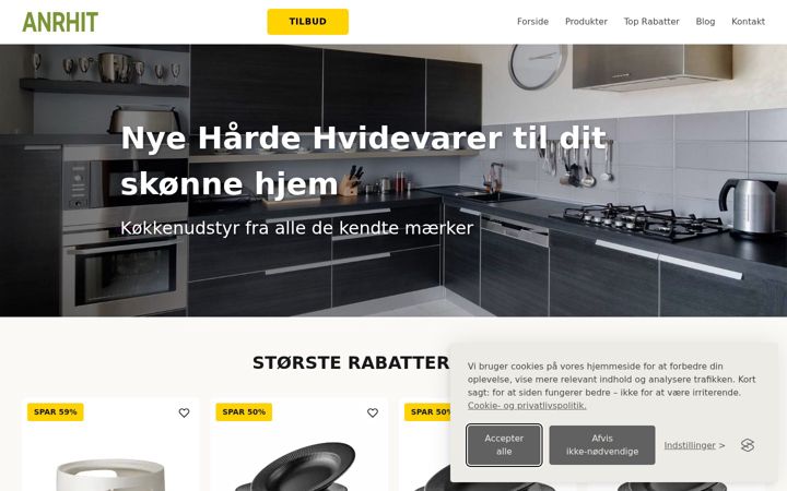 Screenshot of anrhit.dk
