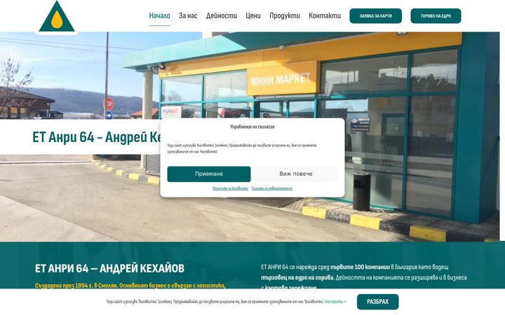 Zrzut ekranu anri64.com