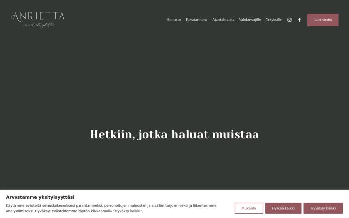 Skjámynd af anrietta.fi