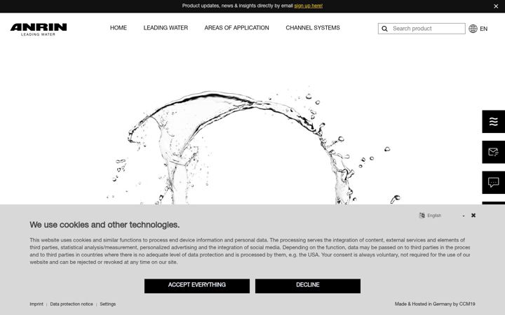 Zrzut ekranu anrin.com