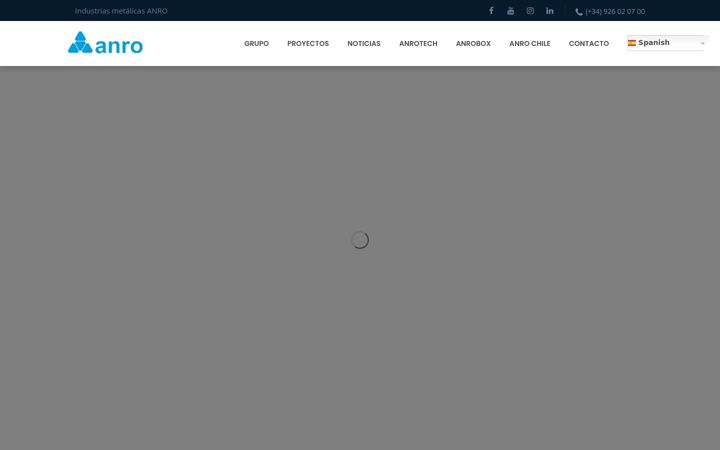 Screenshot von anro.es