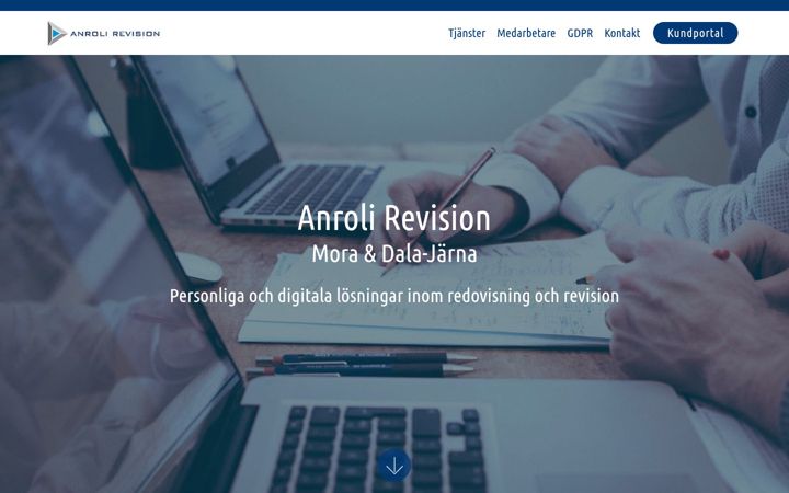 Screenshot of anroli.se