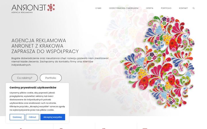 Screenshot of anronet.pl