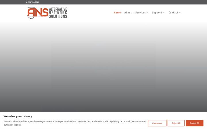 Screenshot of ans-pa.com