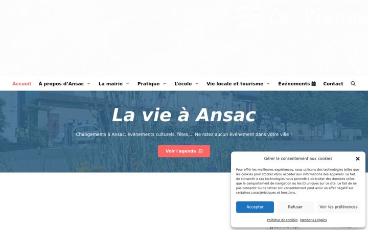 Screenshot of ansac-sur-vienne.fr