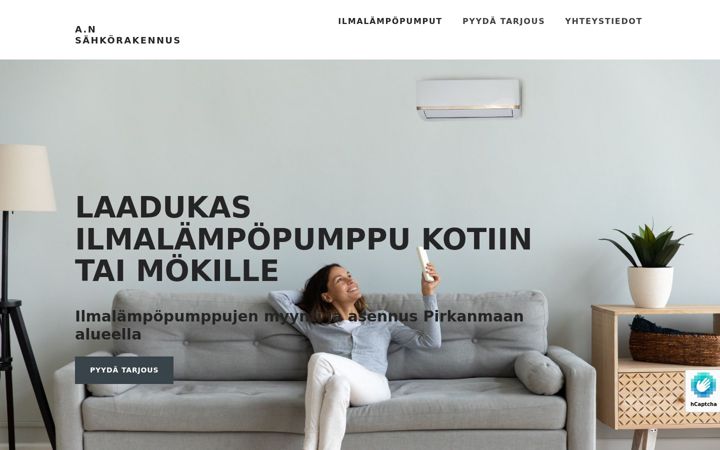 Screenshot of ansahkorakennus.fi