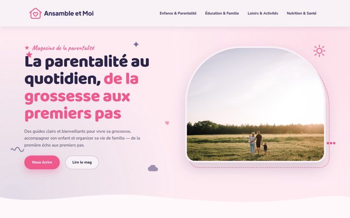 Screenshot of ansamble-et-moi.fr