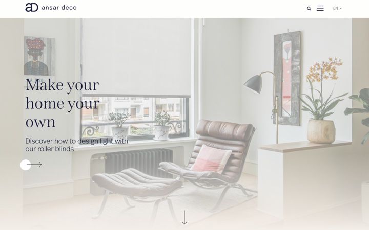 Screenshot of ansardeco.com