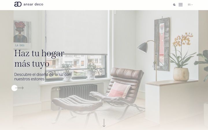 Screenshot of ansardeco.es